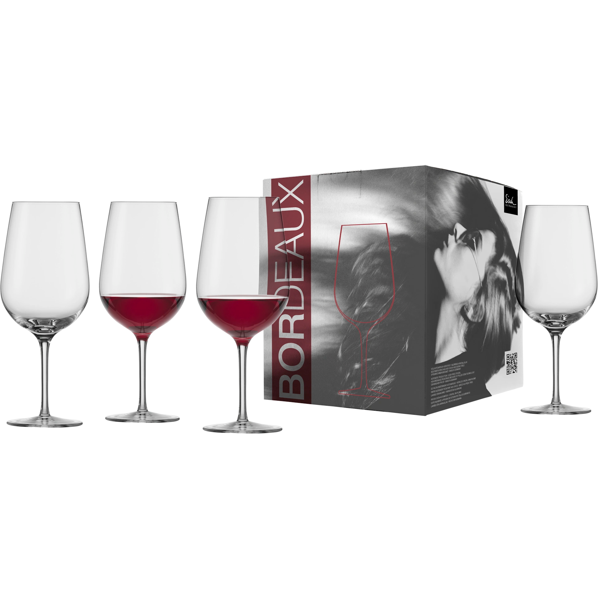 Eisch Bordeauxglas Vinezza - 4 Stück im Geschenkkarton 550/0