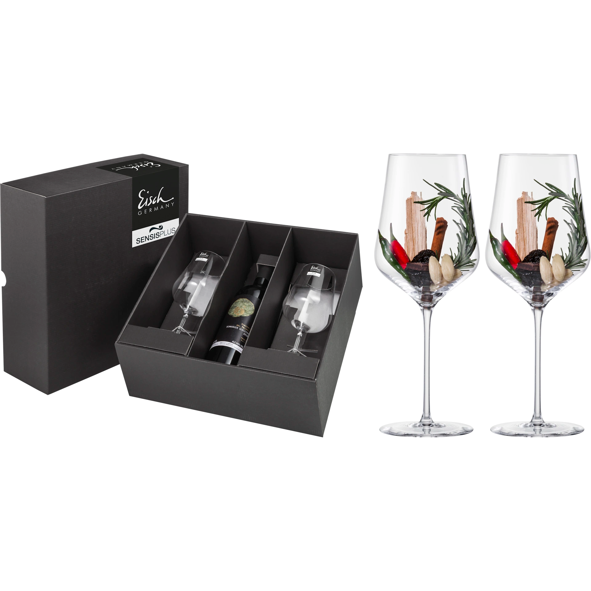 Eisch Bordeauxglas Sky SENSISPLUS - 2 Stück im Geschenkkarton transparent