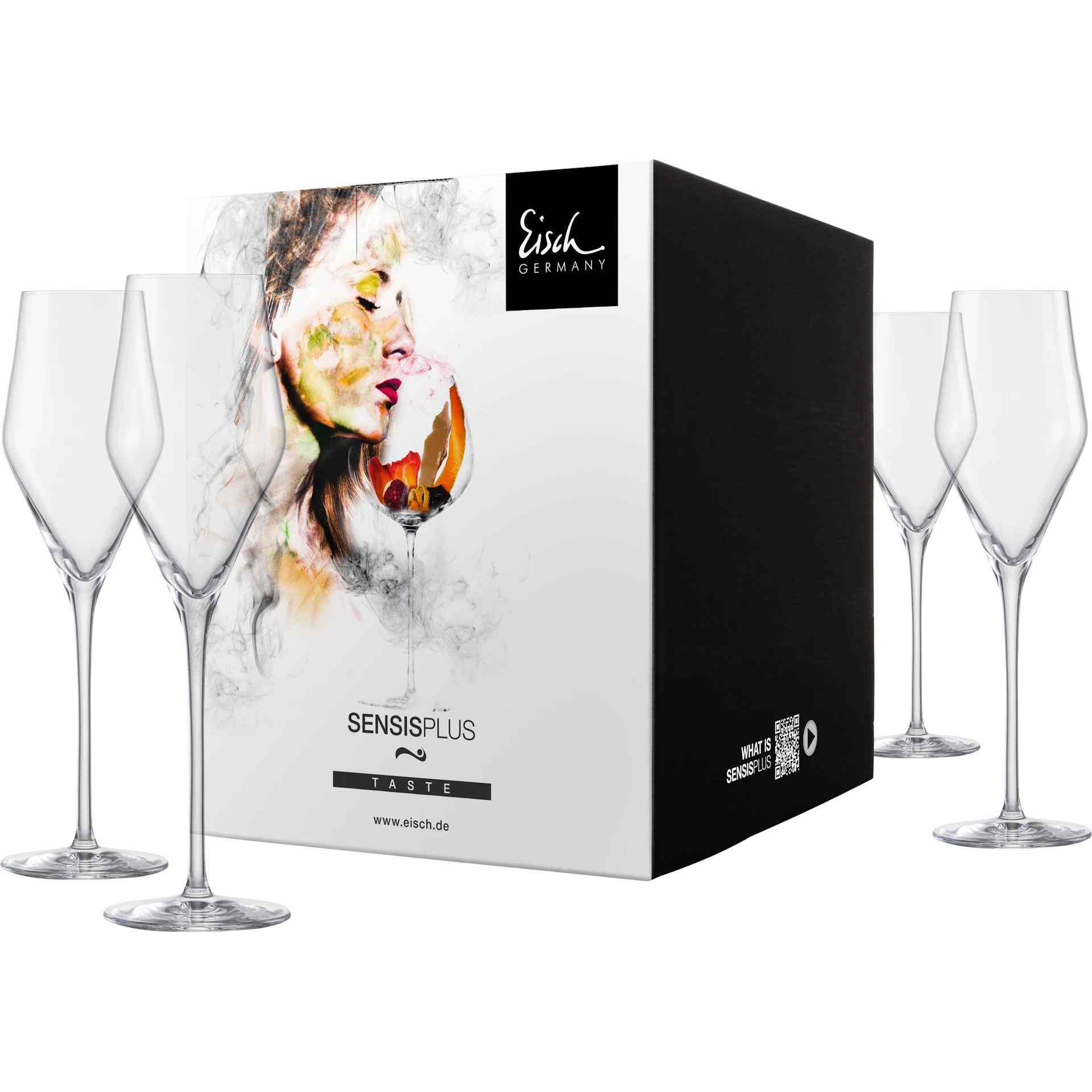 Eisch Champagnerglas Sky SENSISPLUS - 4 Stück im Geschenkkarton 518/7