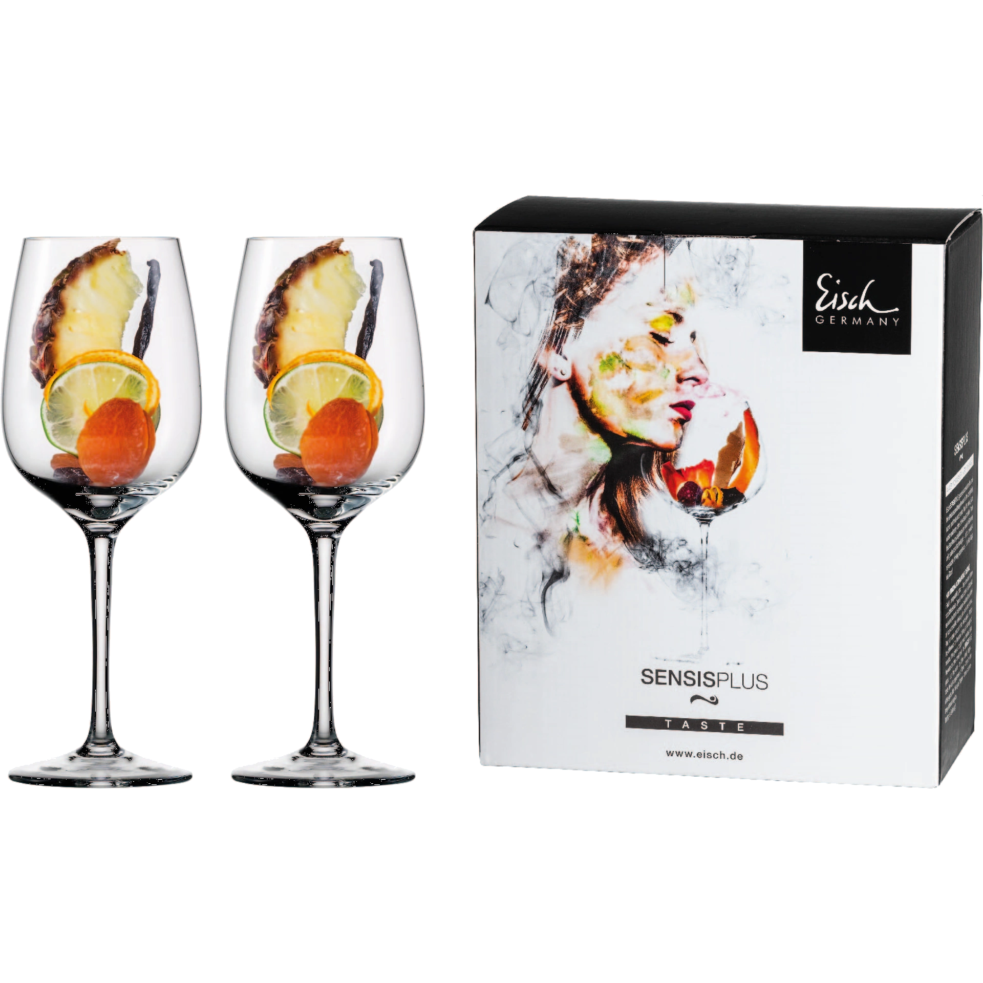 im Superior Chardonnay 2 - Glas Stück Eisch Geschenkkarton SENSISPLUS