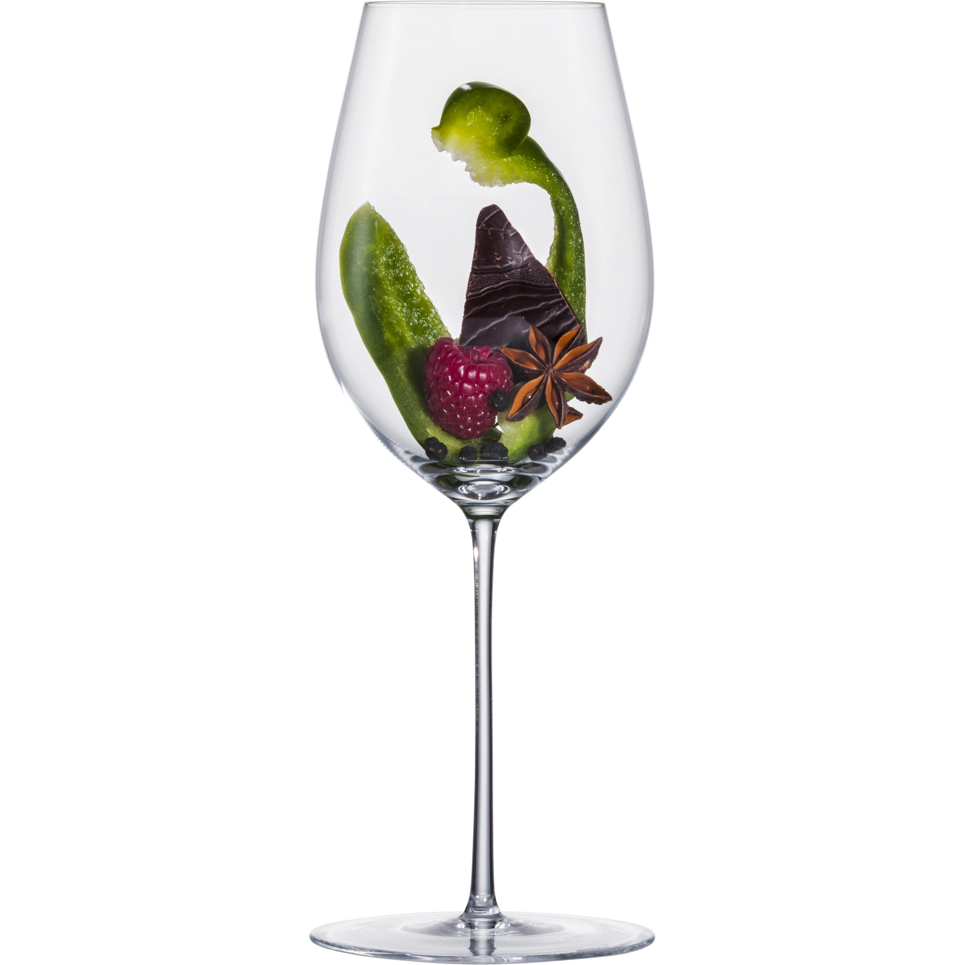 Eisch Rotweinglas Unity SENSISPLUS in Geschenkröhre 522/2 Aromen