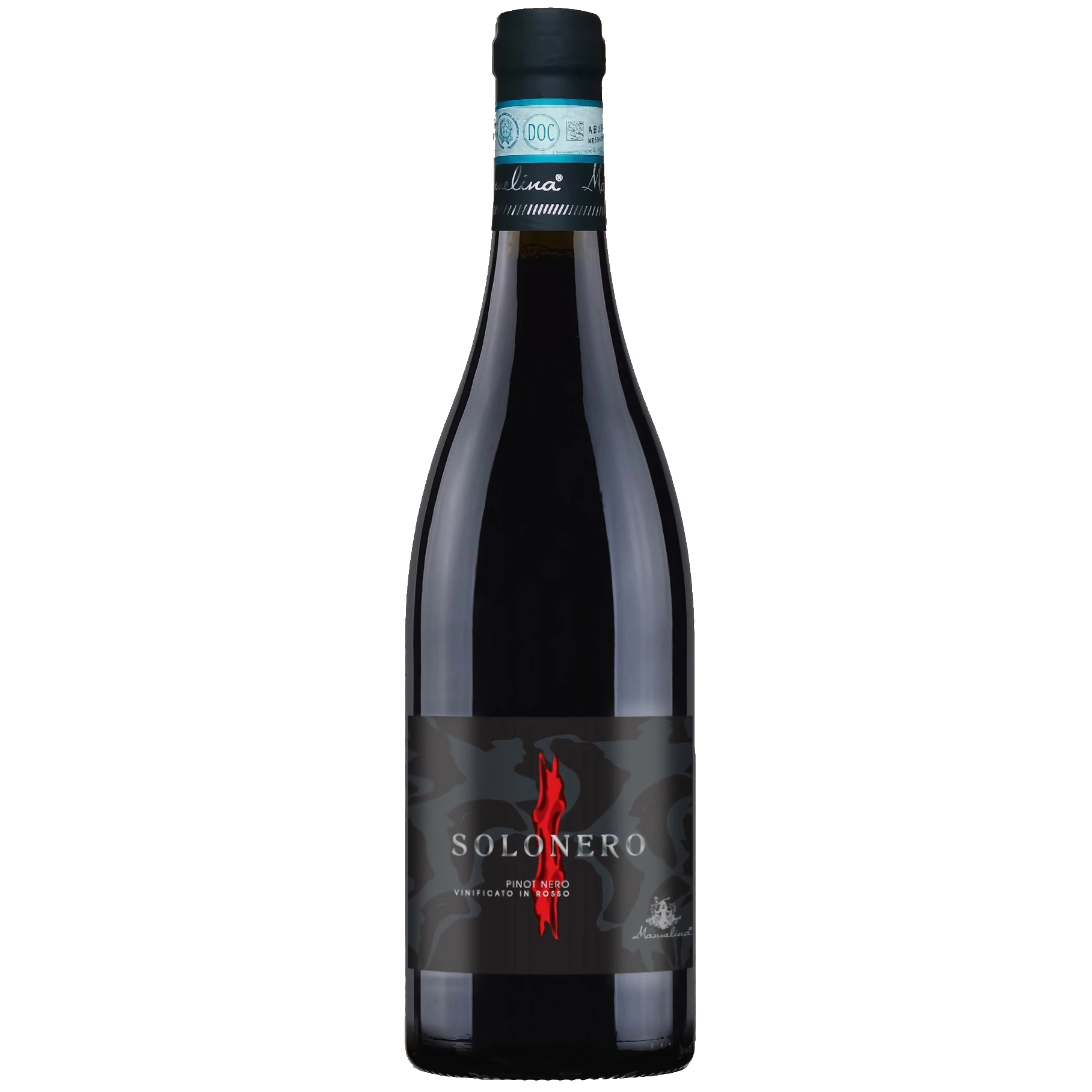 Manuelina Solonero Pinot Nero dell´ Oltrepó Pavese transparent