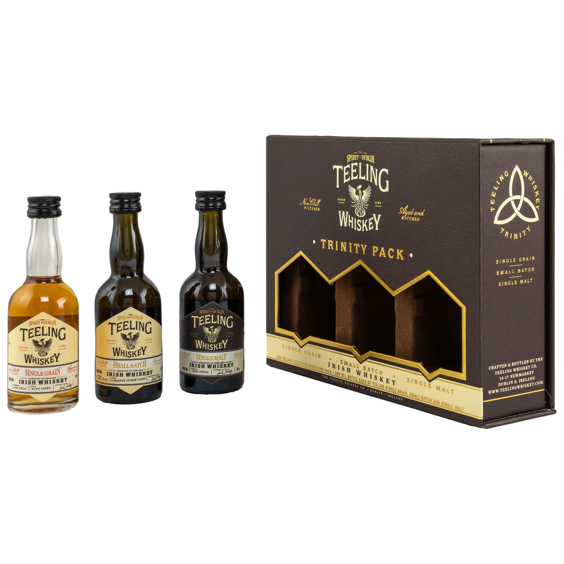 Teeling Collection Trinity Pack 3x0,05l Miniaturflaschen