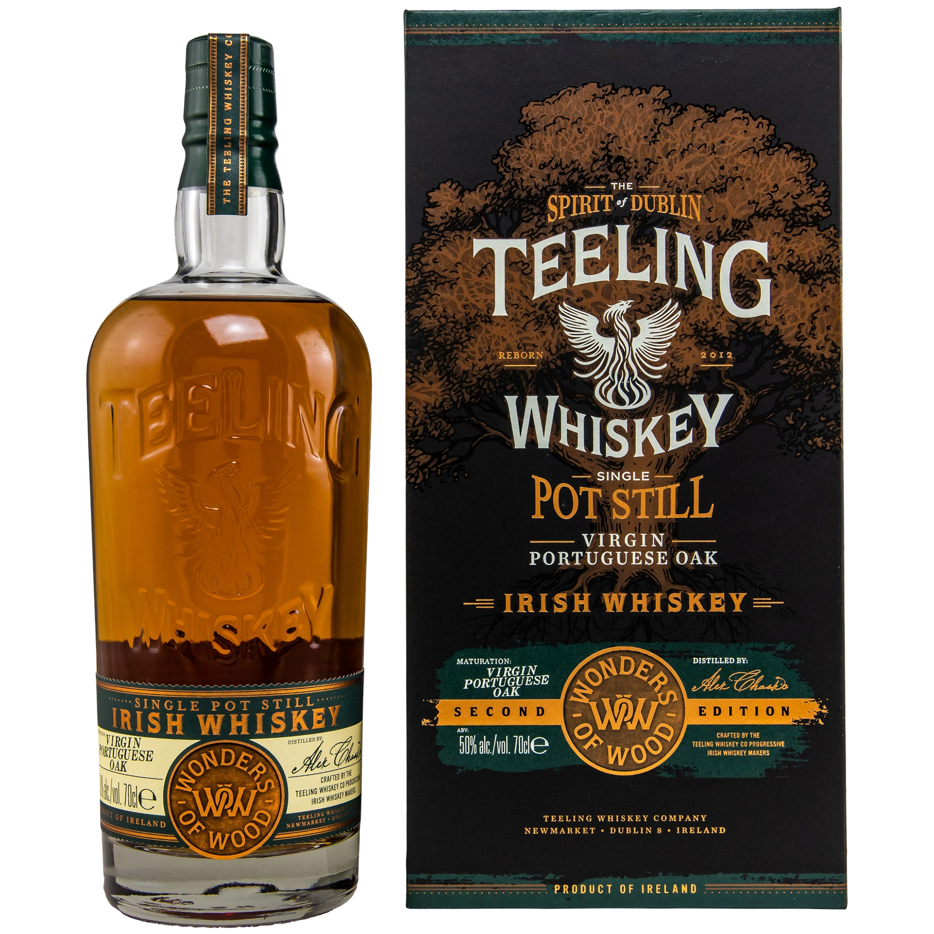 Teeling Single Pot Still portugiesische Virginia-Eiche Wonders of Wood 2nd Edition