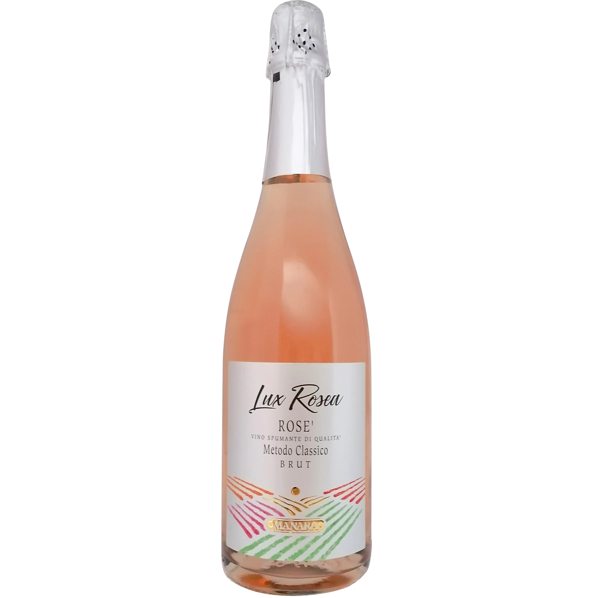 Manara Lux Rosea Rosé VSQ Metodo Classico Brut