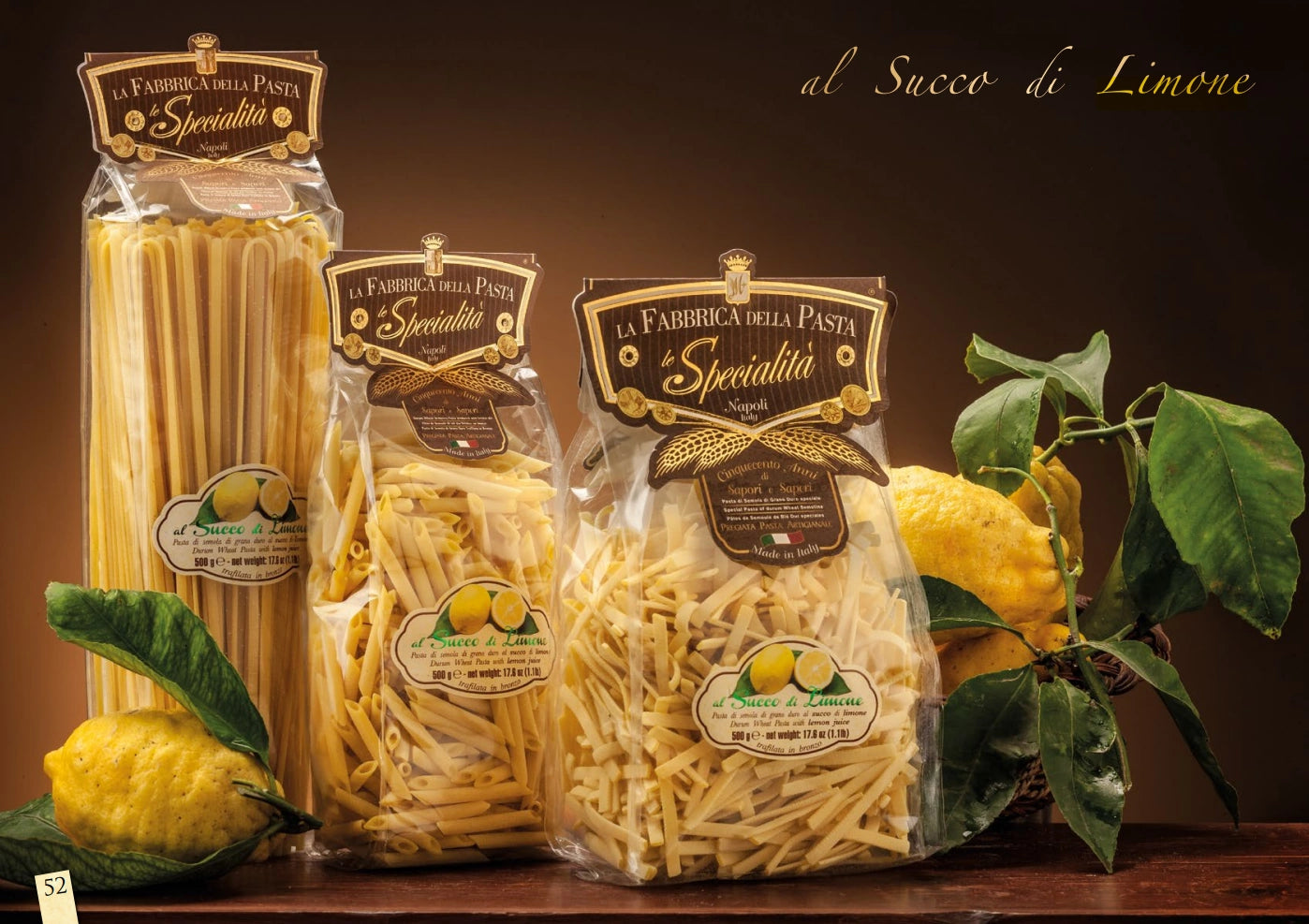 Gragnano Linguine al Limone - al Succo di Limone