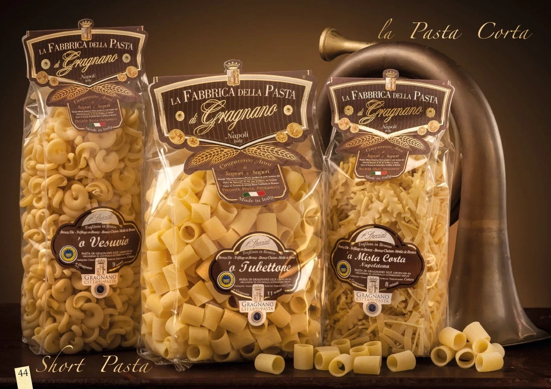 Gragnano Vesuvio IGP - Kurze Nudeln (540) La Pasta Corta