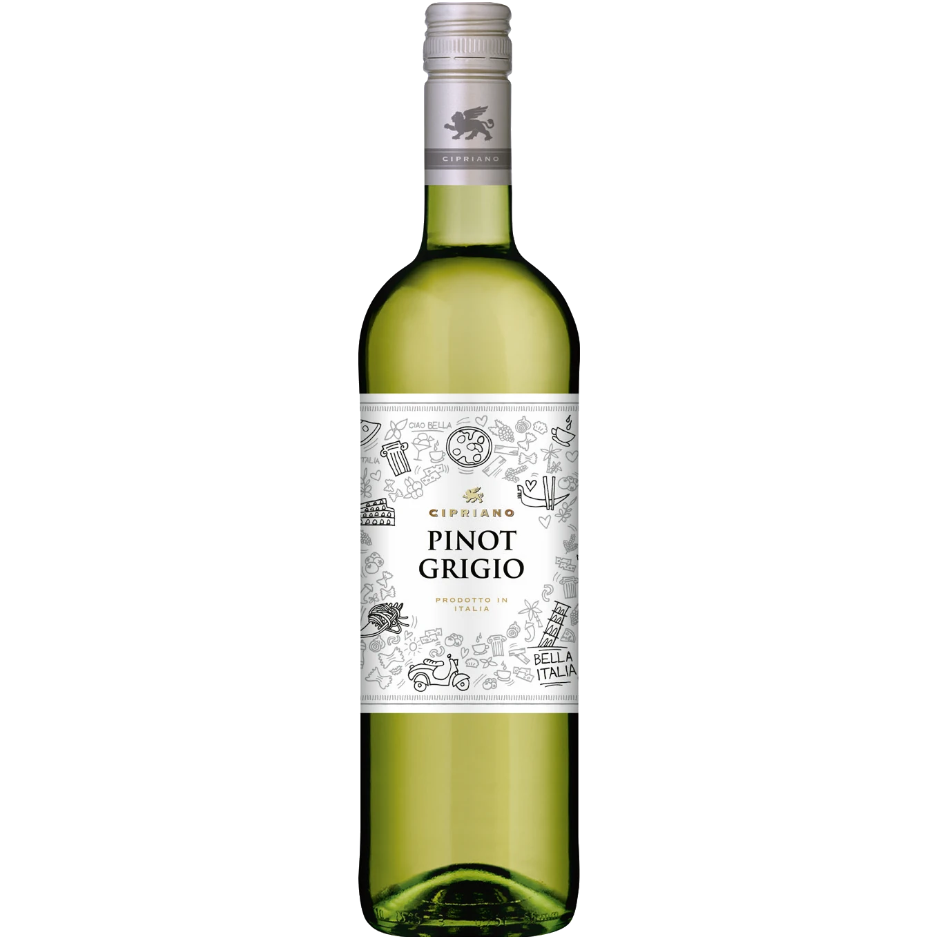 Cipriano Pinot Grigio Venezie Literflasche DOC