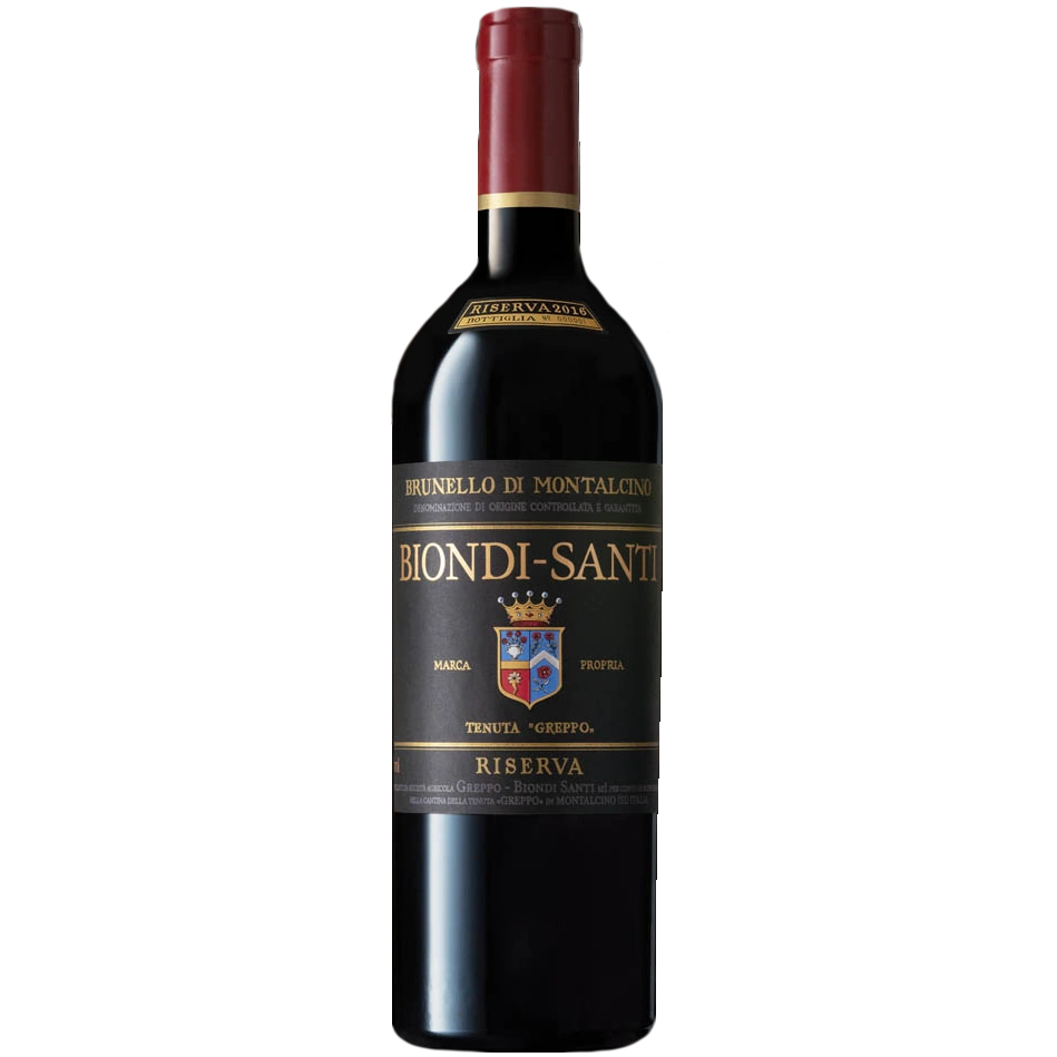Biondi-Santi Brunello di Montalcino Riserva DOCG 2016 transparent