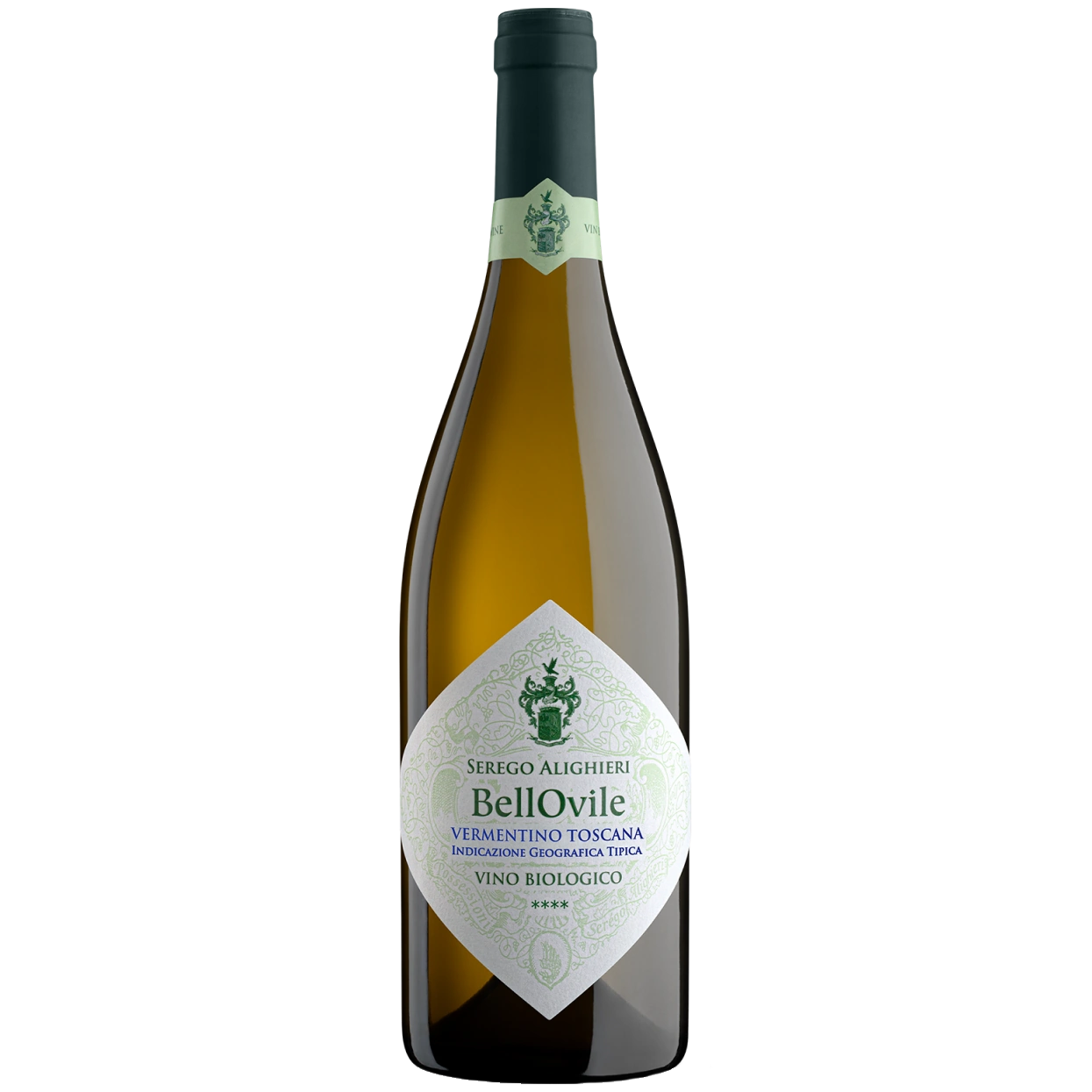 Sèrego Alighieri Poderi Bell'Oville Vermentino Toscana IGT 2021 transparent