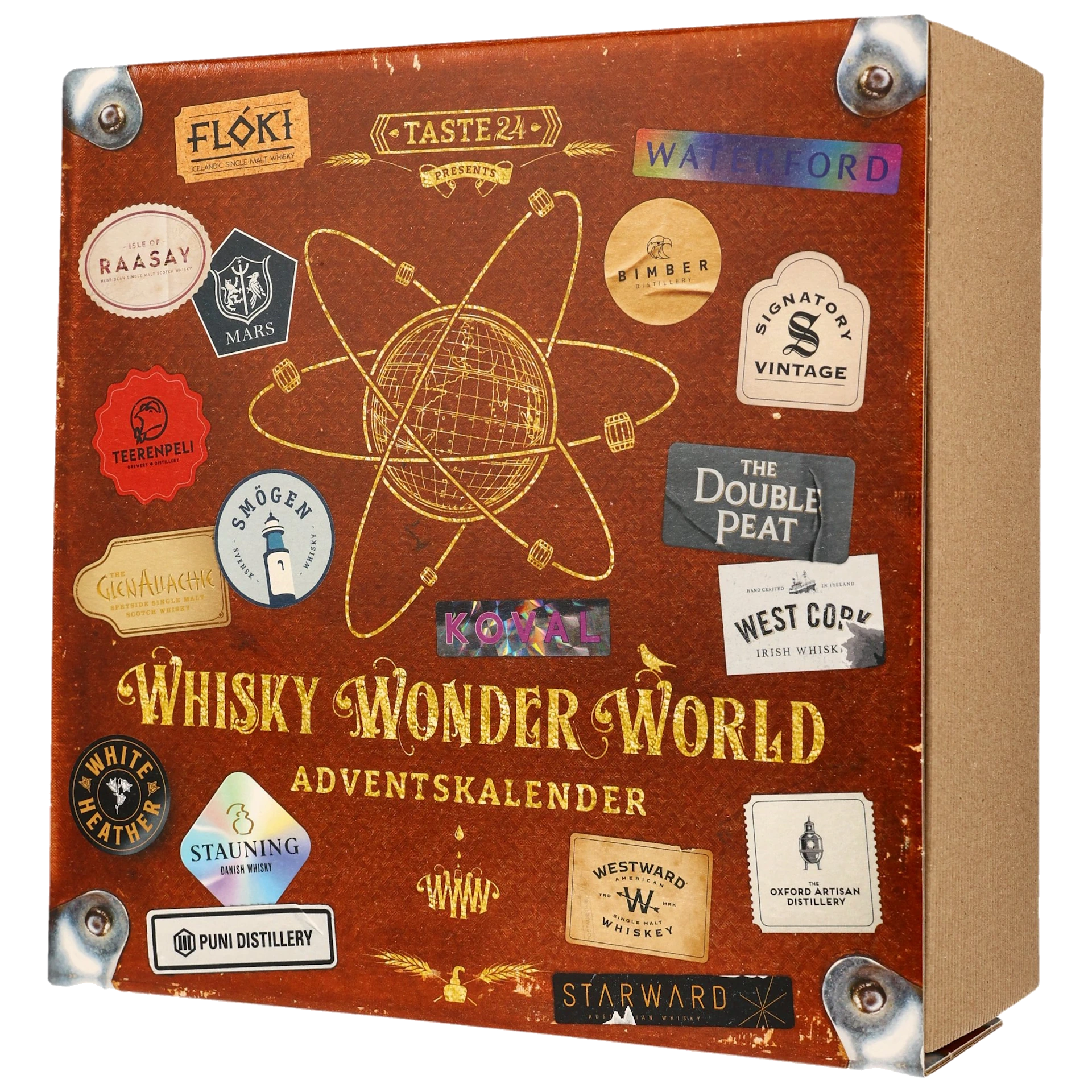 Whisky Wonder World Adventskalender 24x Miniatur-Flaschen