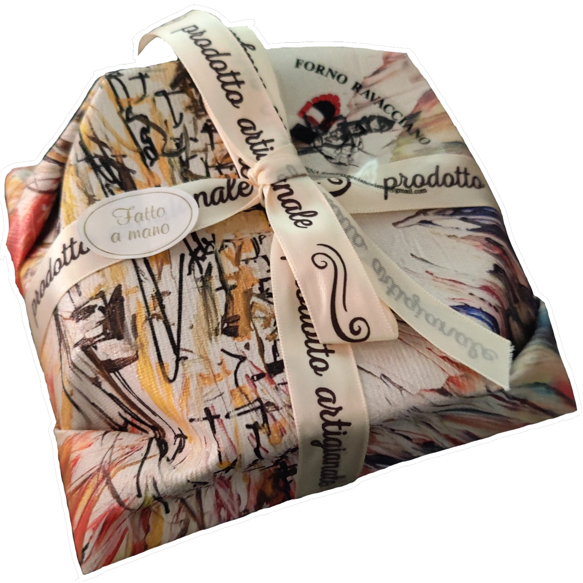 Forno Ravacciano Panpepato traditionell rund verpackt