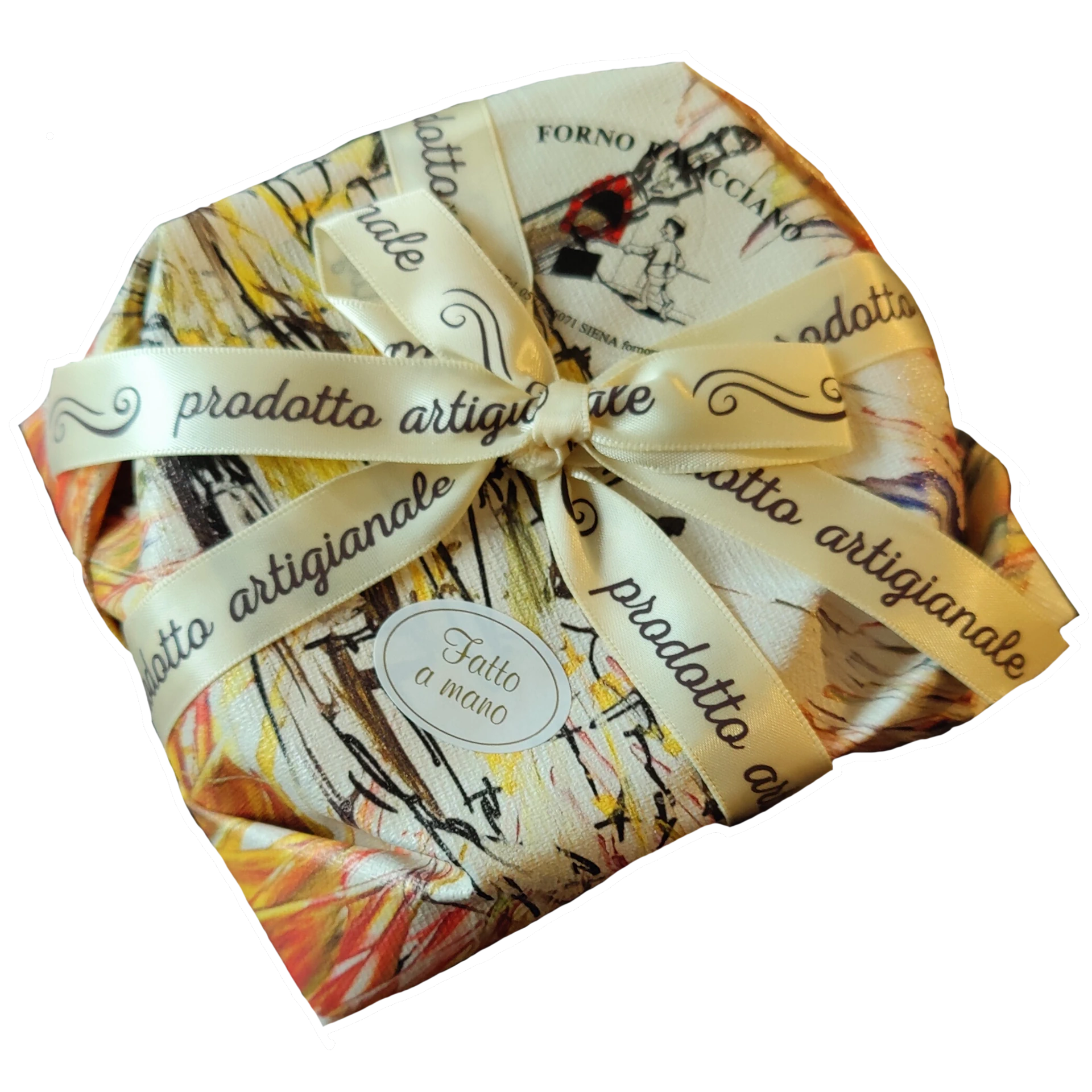 Forno Ravacciano Panforte traditionell 400 g rund verpackt