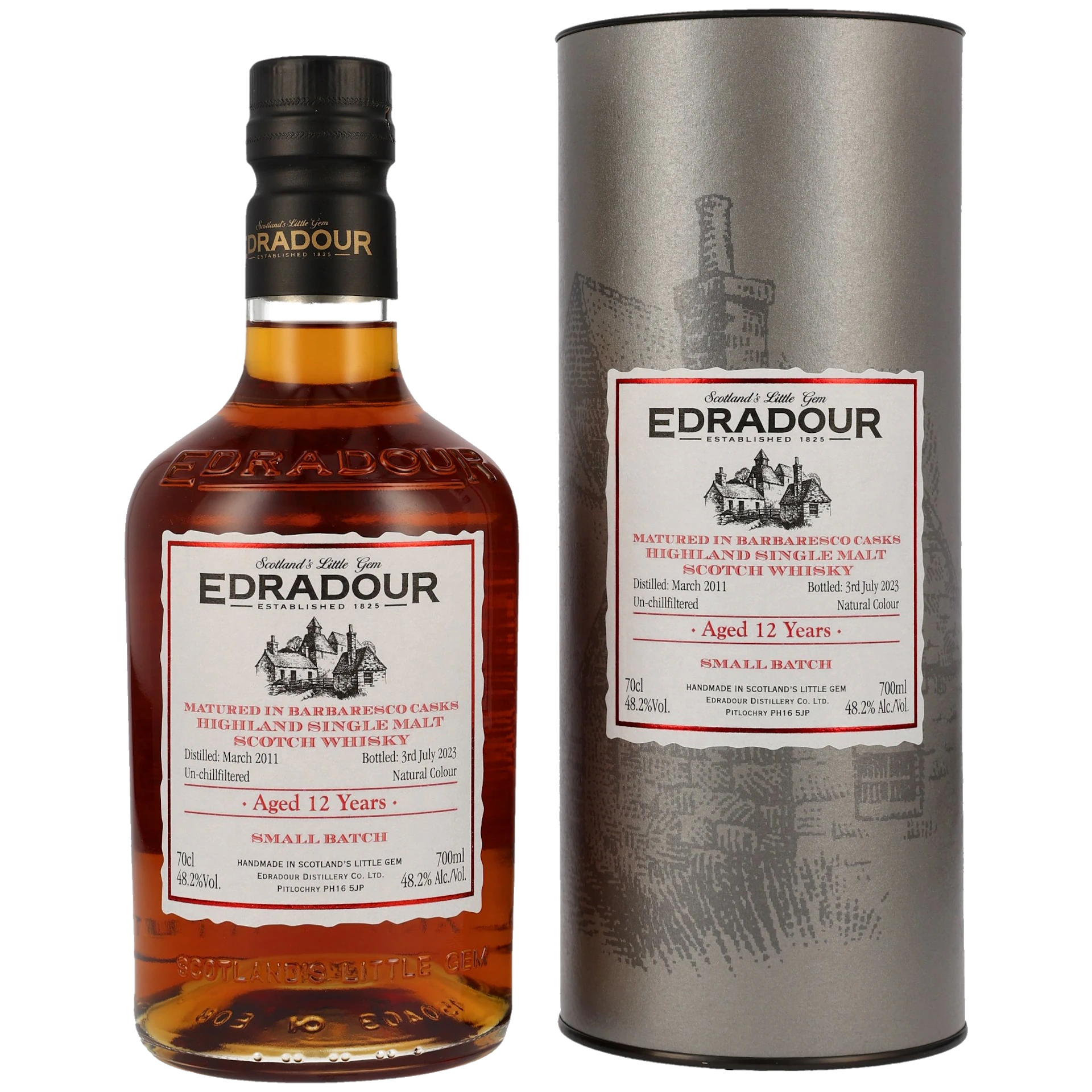 Edradour 12 Jahre Barbaresco Small Batch