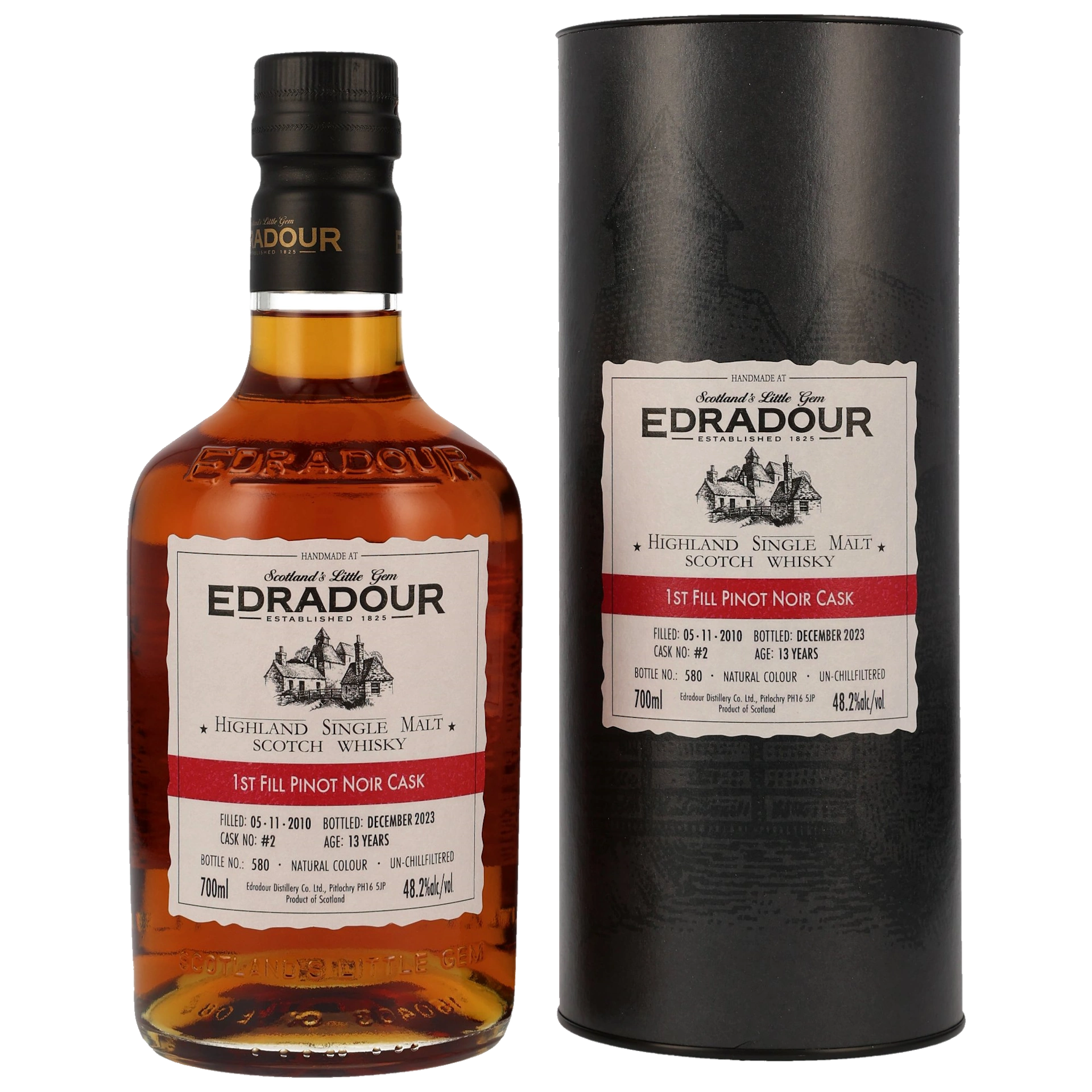 Edradour 13 Jahre Pinot Noir Cask St. Michael Eppan