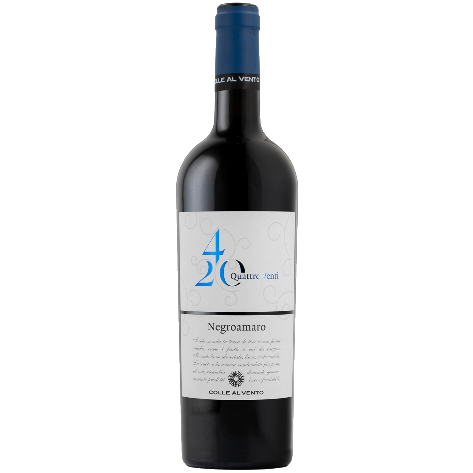 Colle al Vento 4/20 Negroamaro Salento IGP 2023