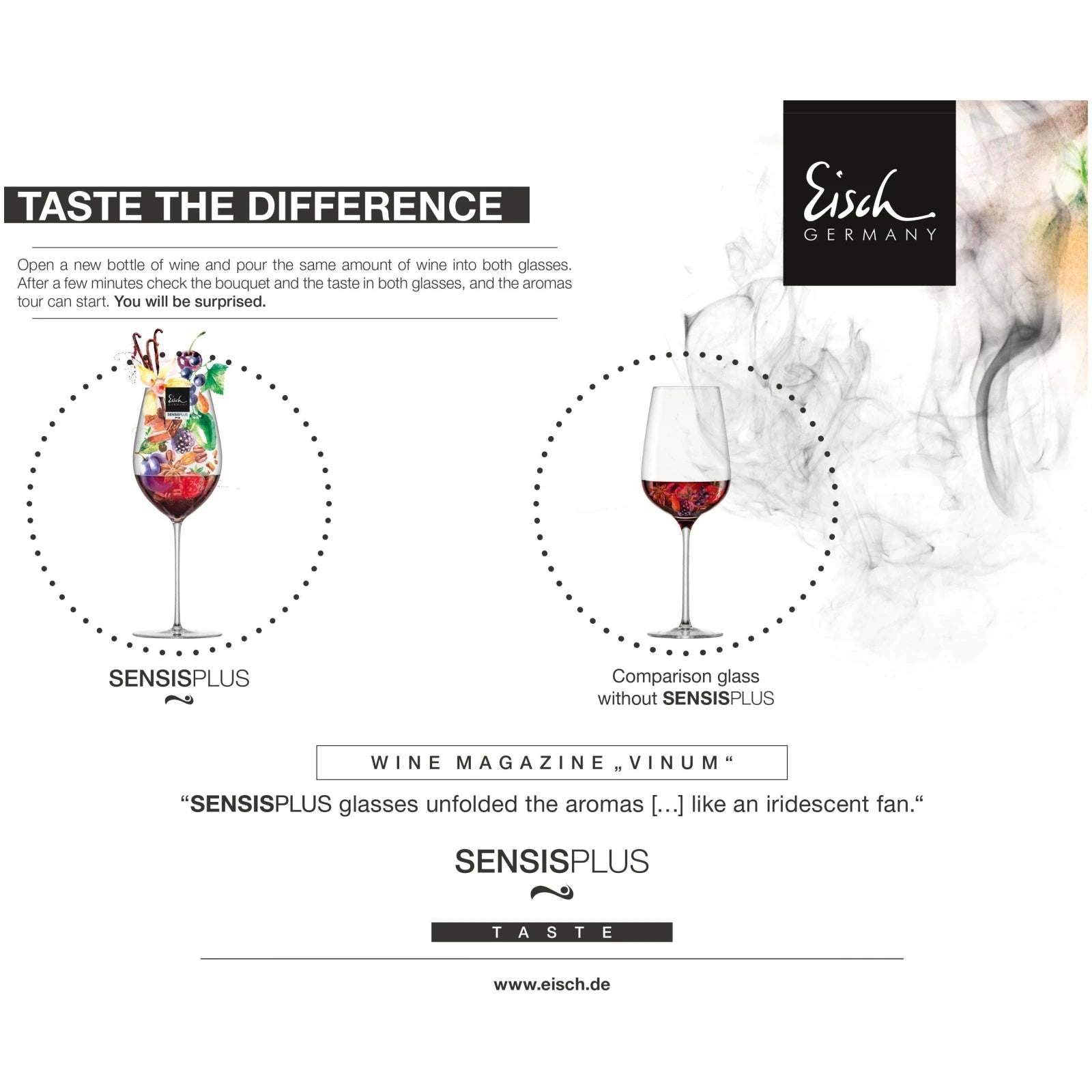 Eisch Champagnerglas Superior SENSISPLUS in Geschenkröhre mit Moussierpunkt 500/71 Auszeichnungen