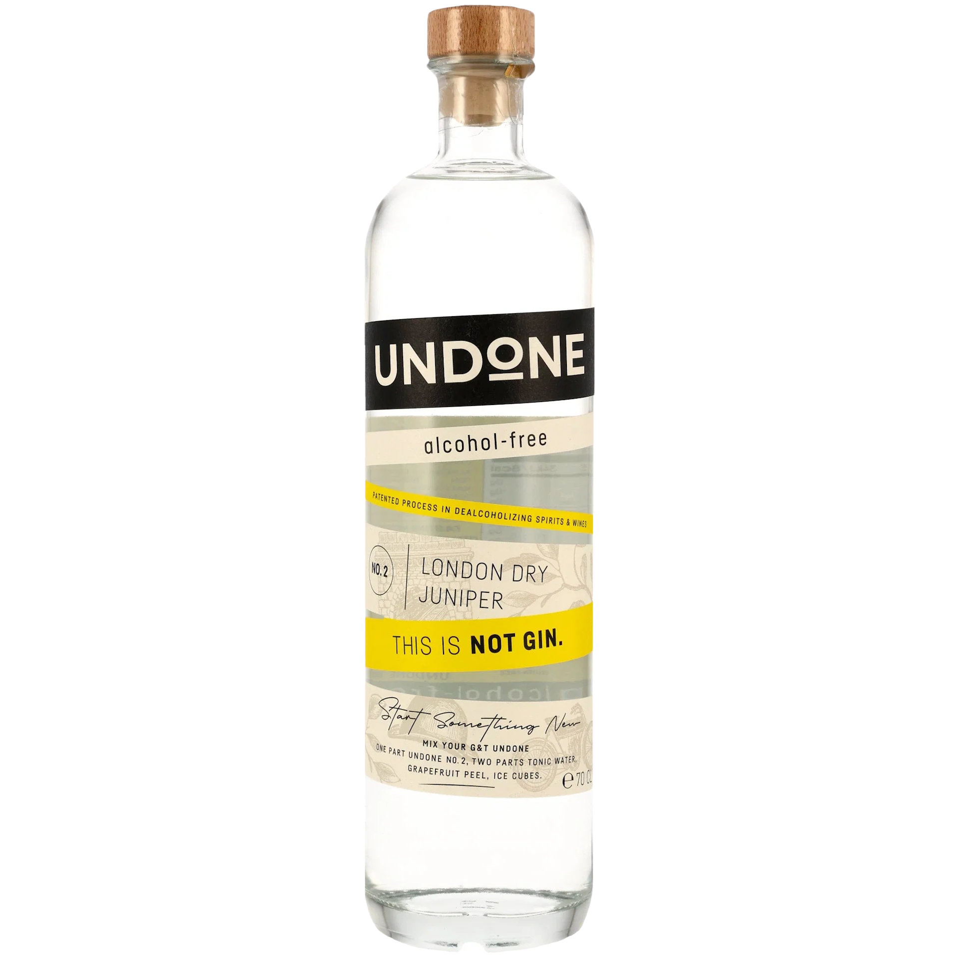 Undone No. 2 London Dry Juniper alkoholfrei