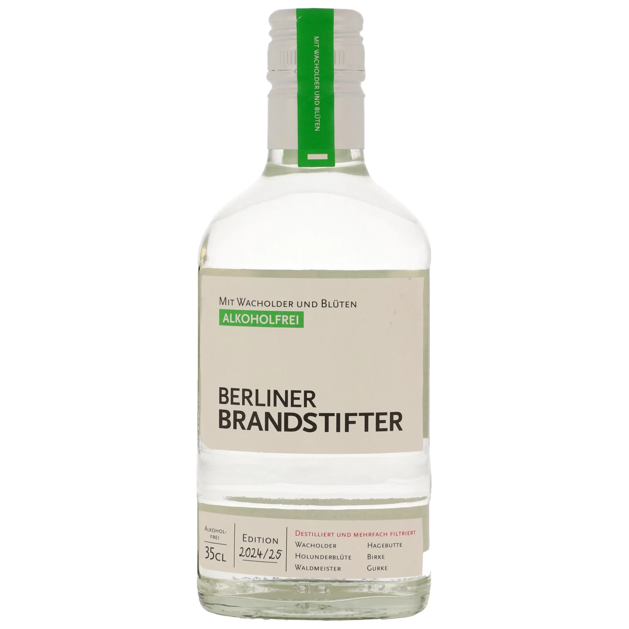Berliner Brandstifter alkoholfrei