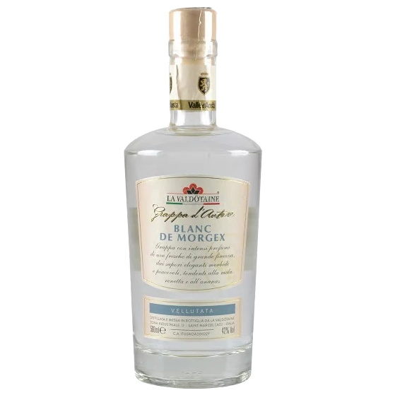 La Valdotaine Grappa Blanc de Morgex