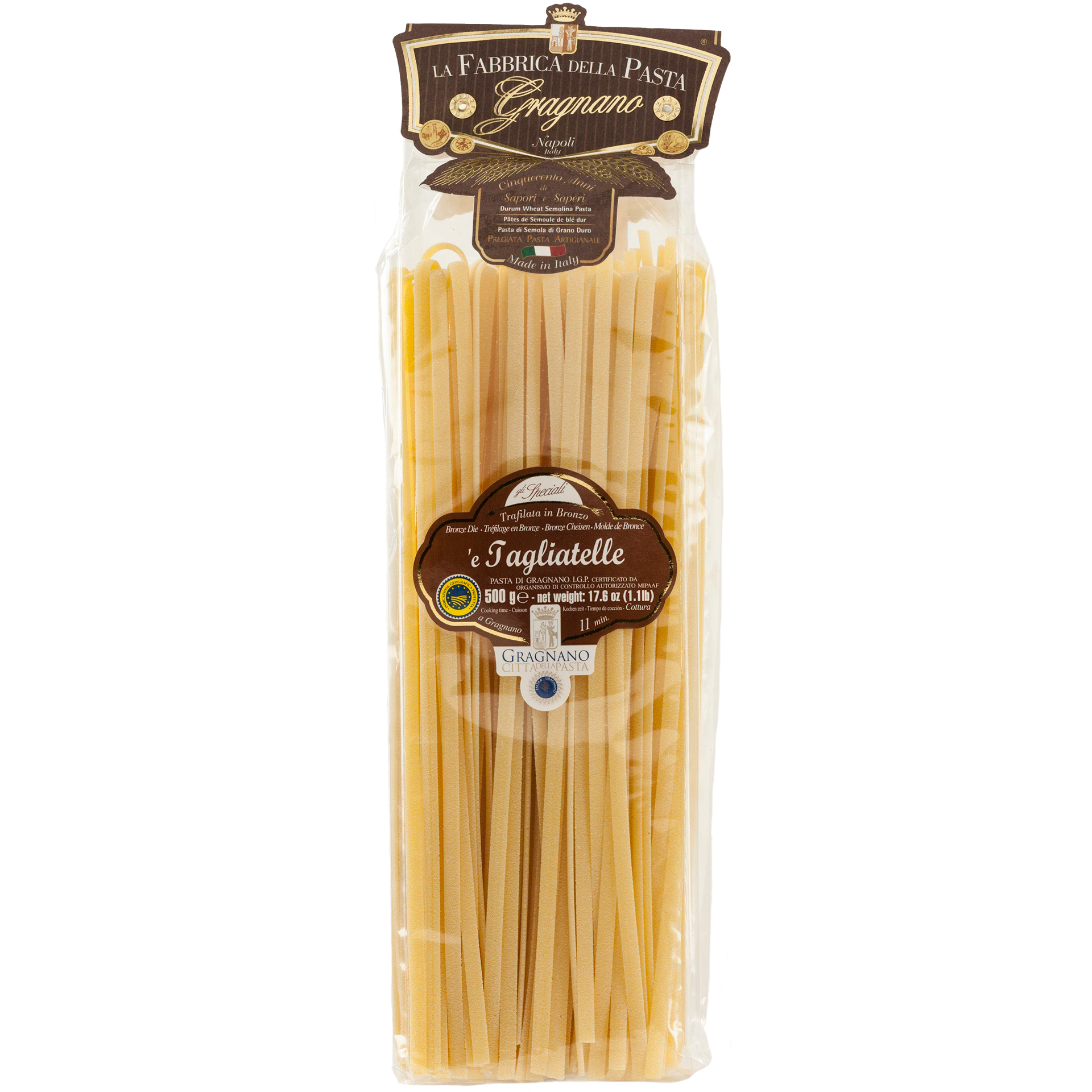 Pasta di Gragnano IGP  Tagliatelle - Lange Nudeln (503)