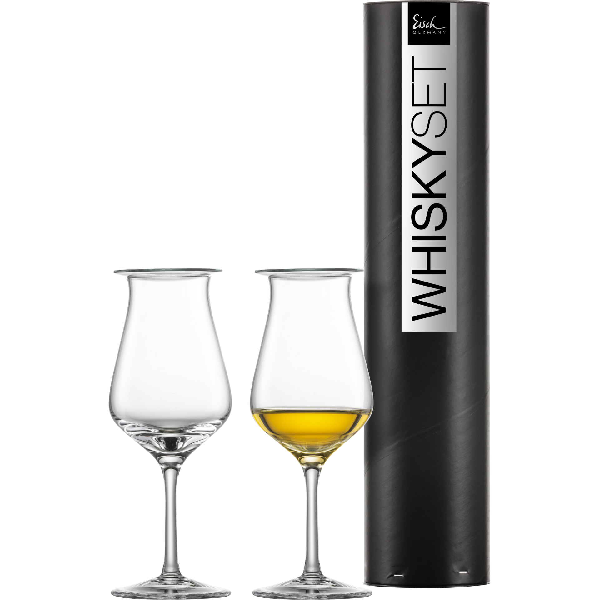 Eisch Malt Whiskyglas Jeunesse 2-teiliges Set in Geschenkröhre 514/900