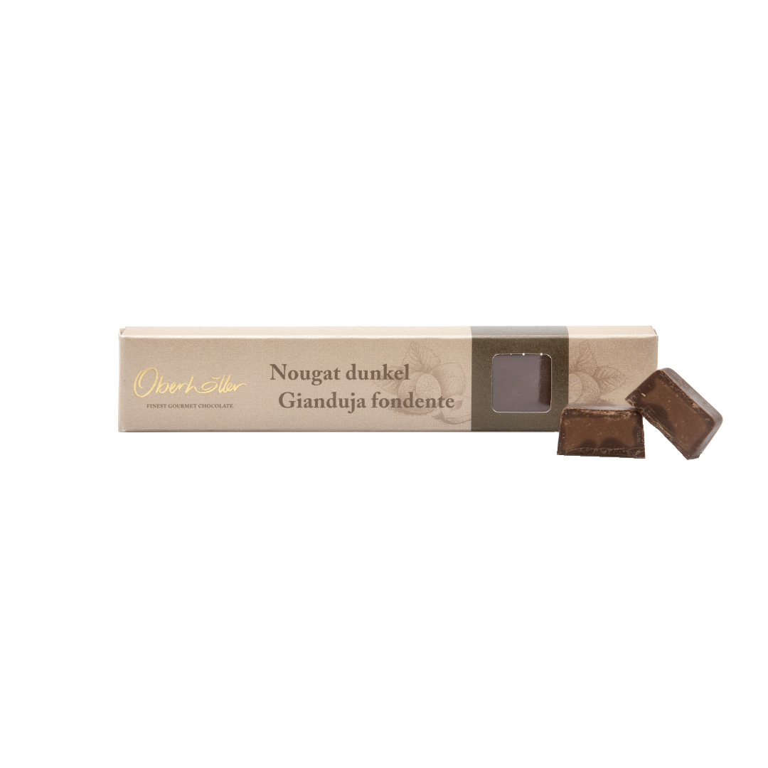 Oberhöller Nougatwürfel Feinbitter dunkel