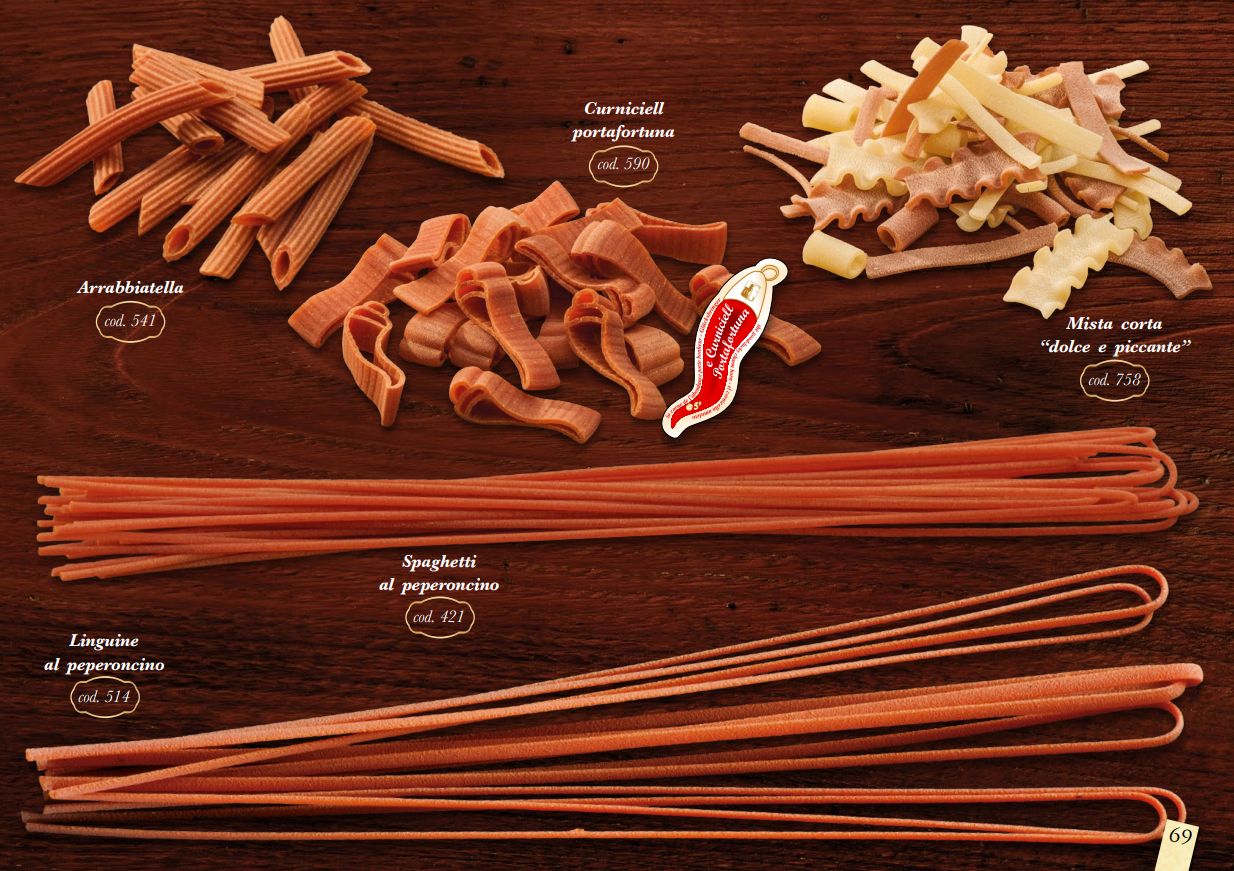 Pasta di Gragnano Arrabbiatella Pennette rigate - Peperoncino (541)