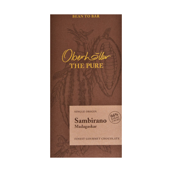 Oberhöller Sambirano Madagaskar "The Pure Line" Schokoladentafel