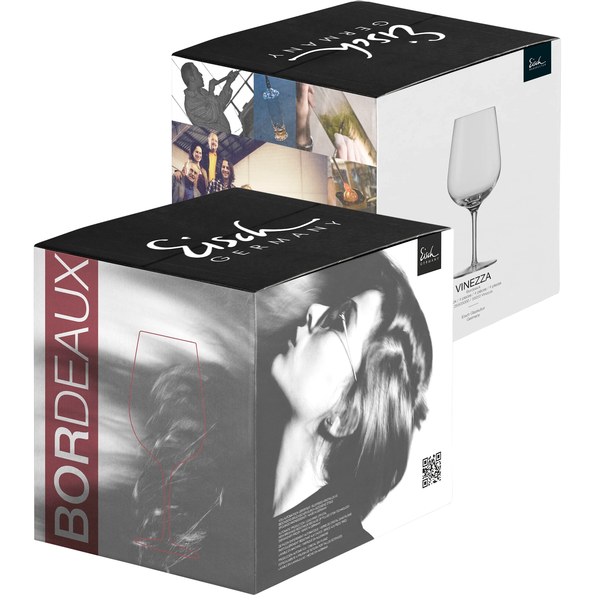 Eisch Bordeauxglas Vinezza - 4 Stück im Geschenkkarton 550/0 Kartonagen