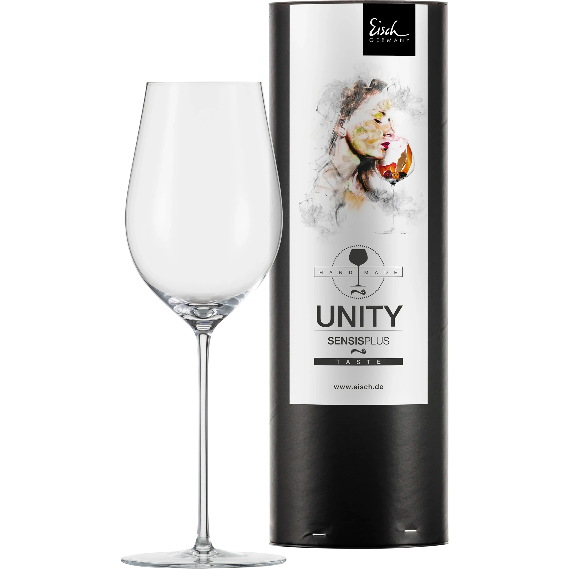 Eisch Weißweinglas Unity SENSISPLUS in Geschenkröhre 522/3