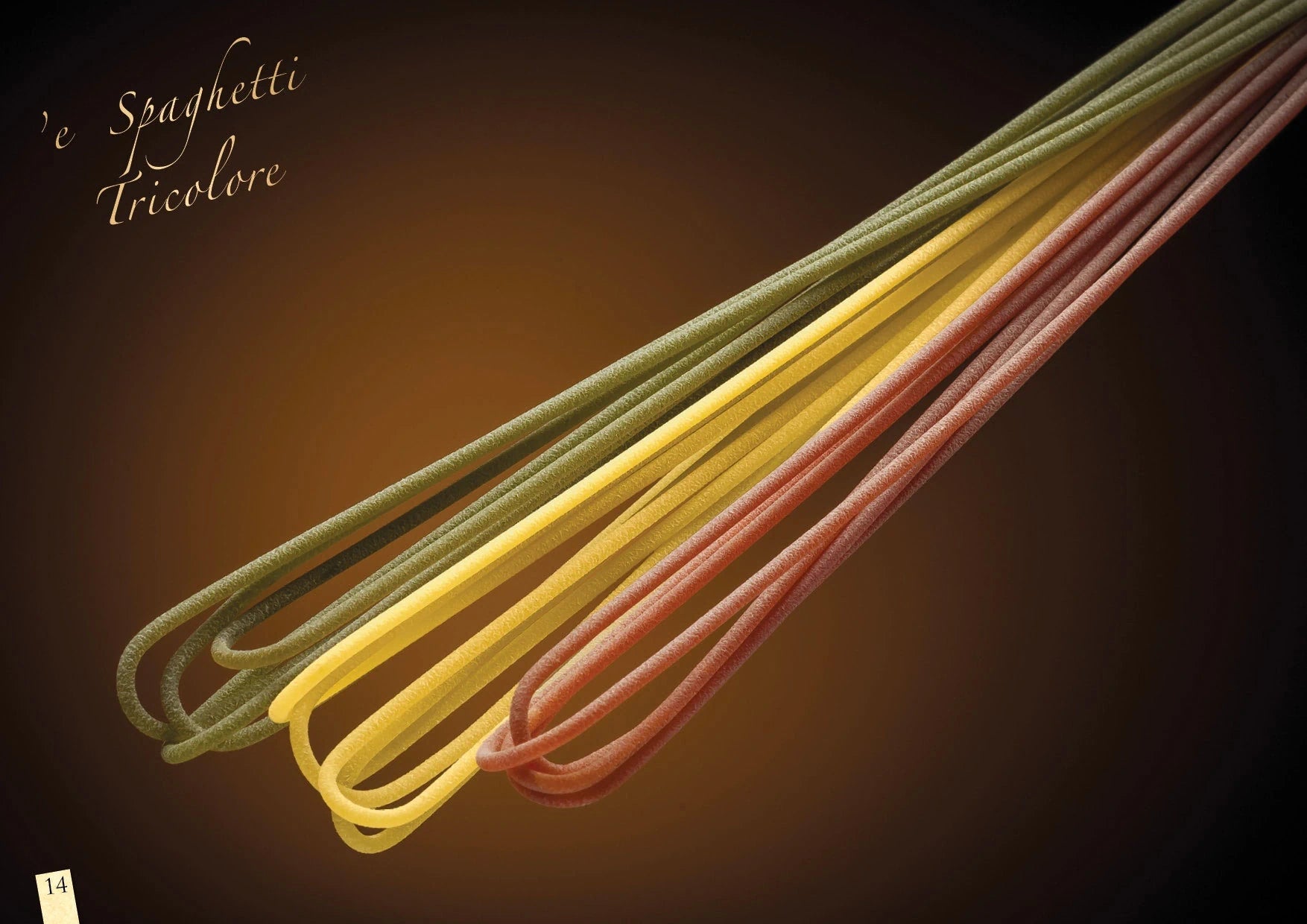 Gragnano Spaghetti IGP - Lange Nudeln e Spaghetti Tricolore