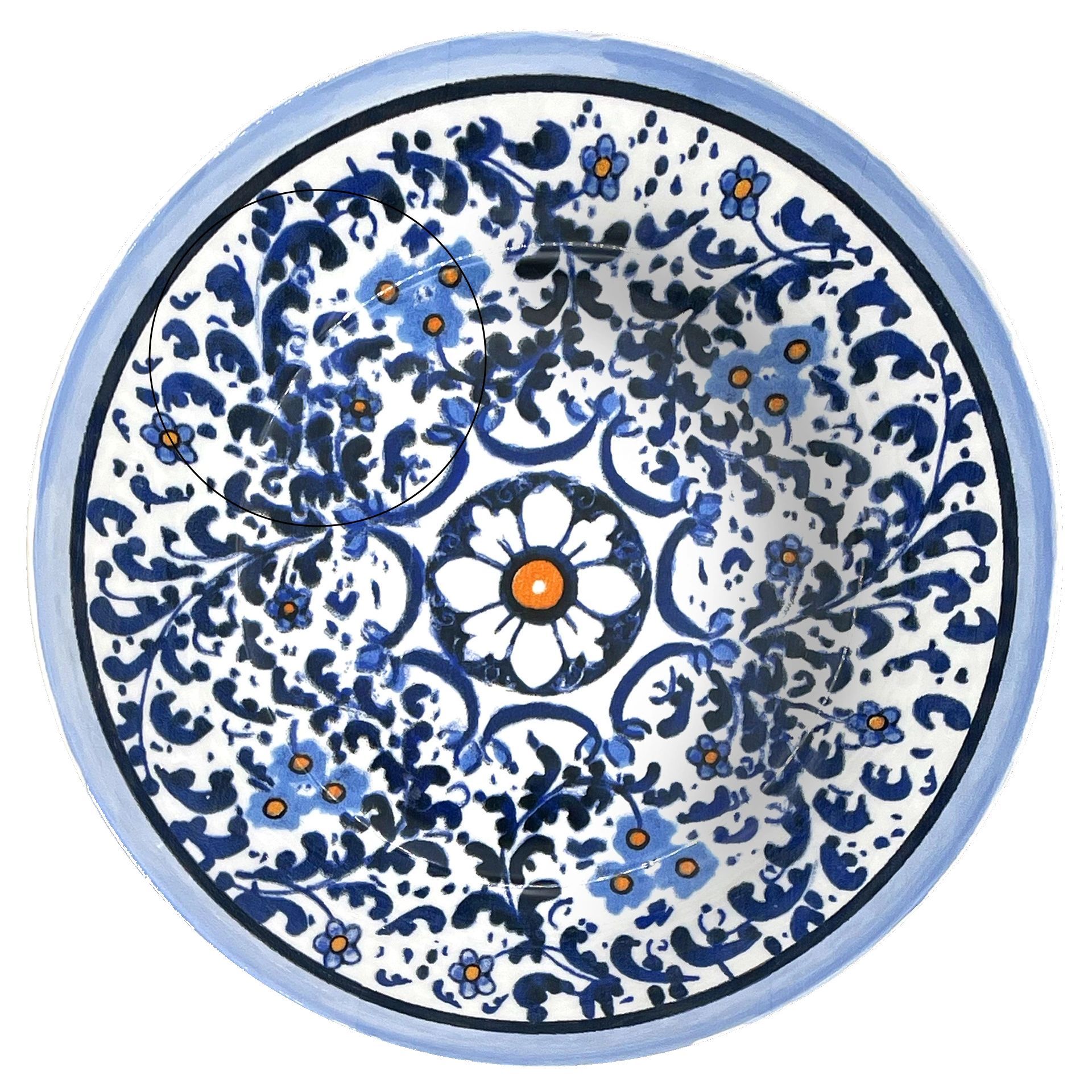 Gragnano Keramik Salat-Schüssel 800 style (406)