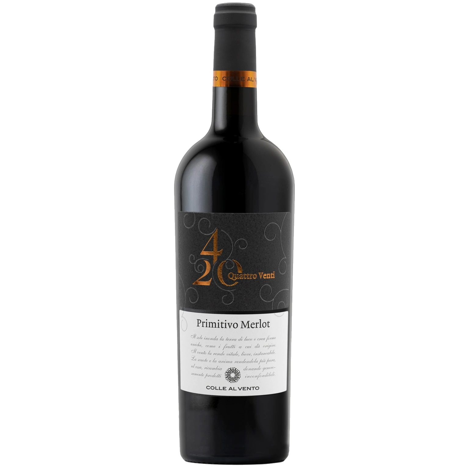 Colle al Vento 4/20 Primitivo Merlot IGP 2021