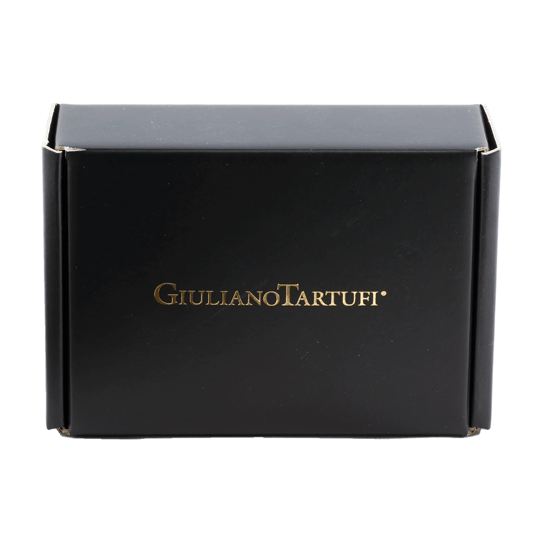 Giuliano Tartufi Geschenkbox mit 4 Mini-Trüffelprodukte (MINI4A) Geschenkschachtel