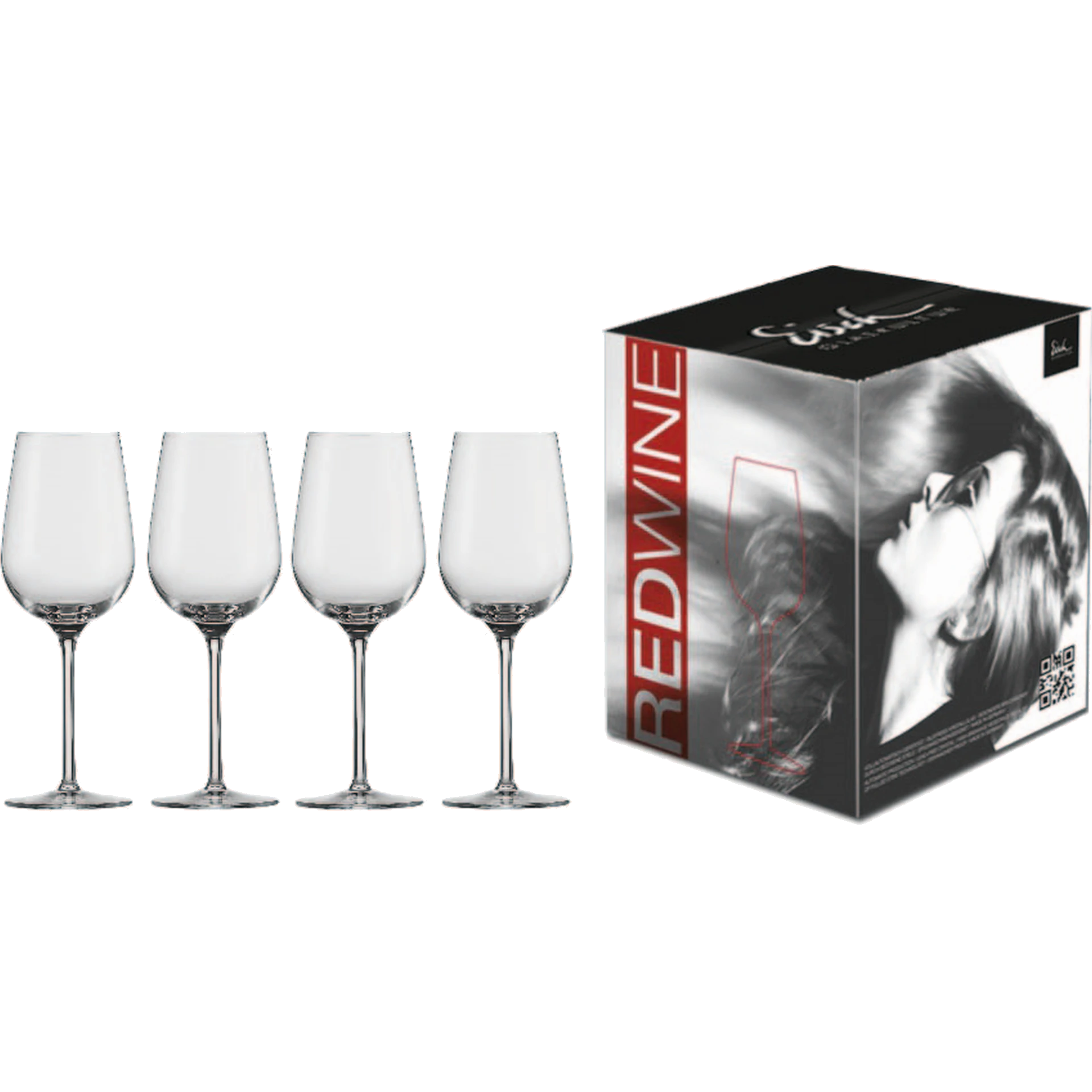 Eisch Rotweinglas Vinezza - 4 Stück im Geschenkkarton 550/2