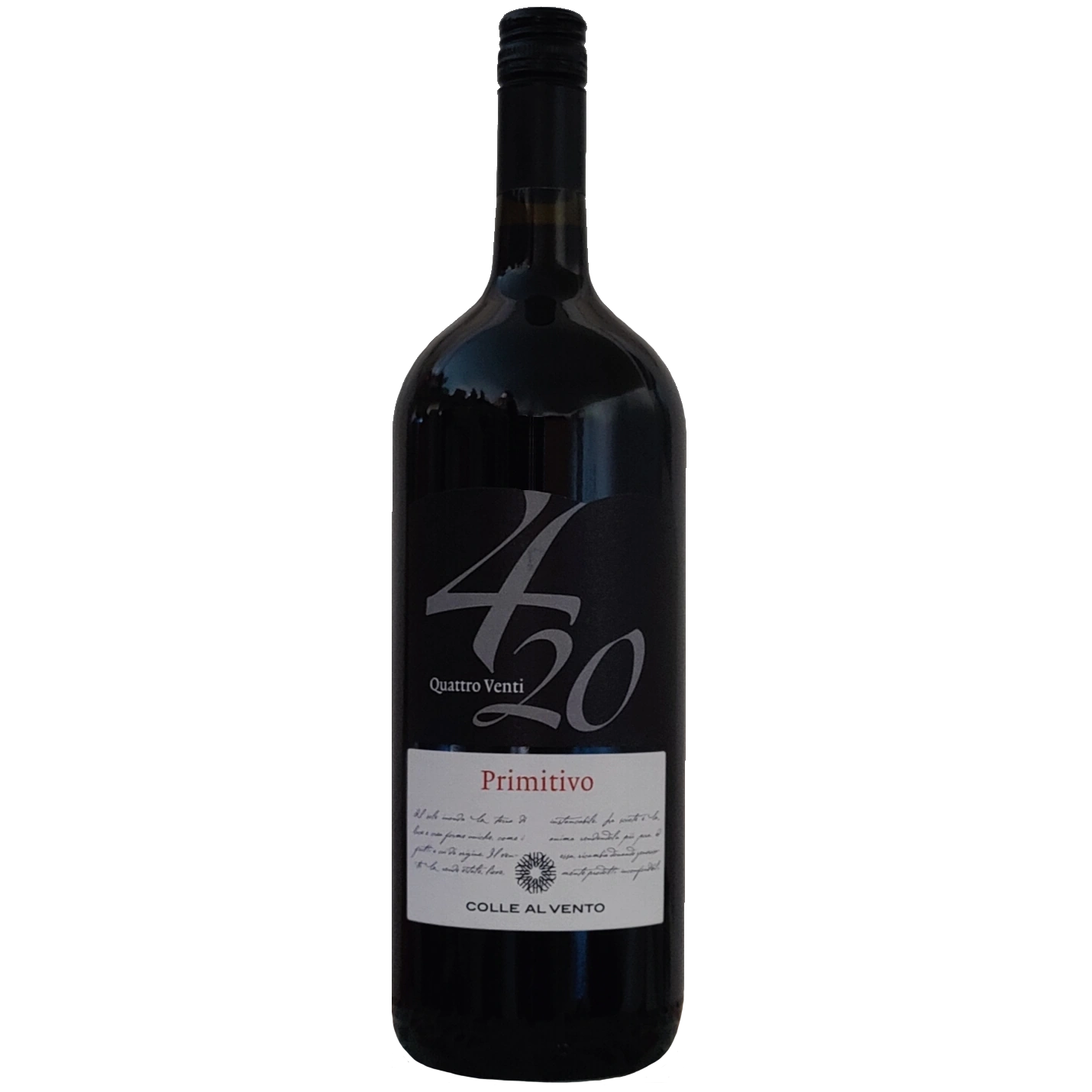 Colle al Vento 4/20 Primitivo Puglia DOP Magnum 2023