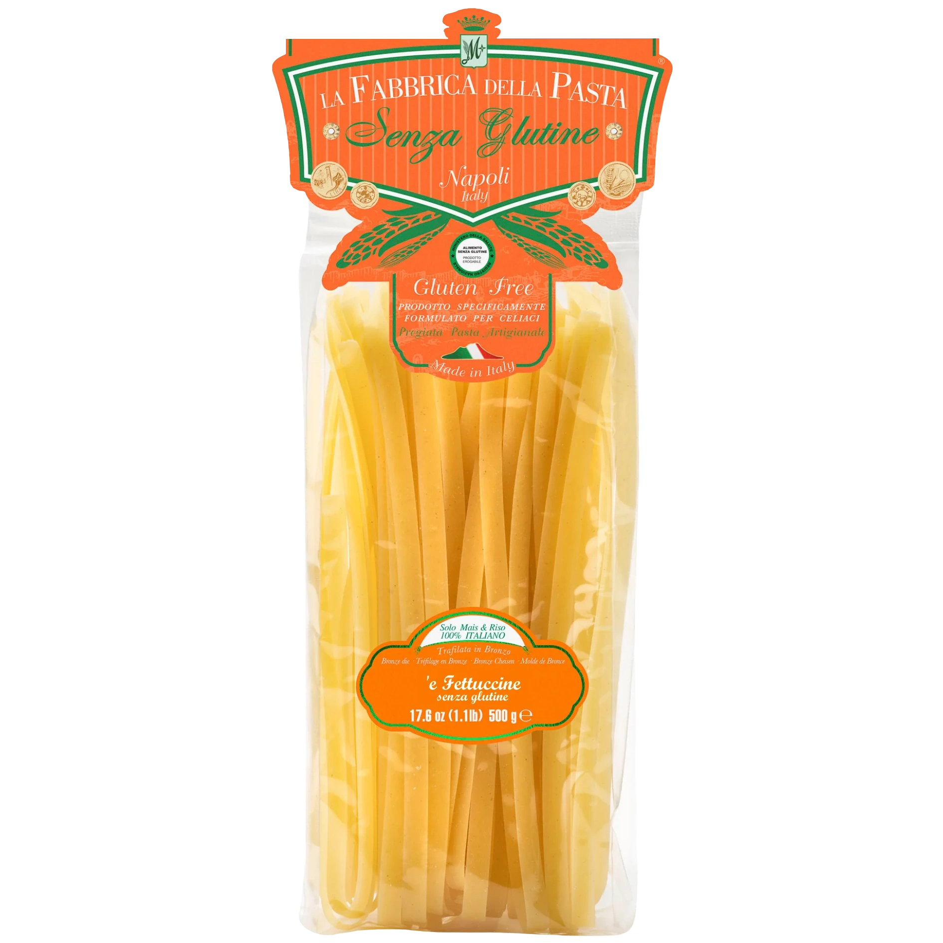Pasta di Gragnano IGP Fettuccini glutenfrei - Lange Nudeln (106)