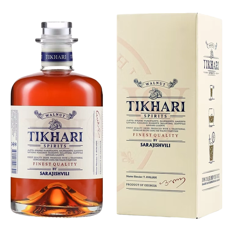 Sarajishvili Tikhari Walnuss mit Verpackung