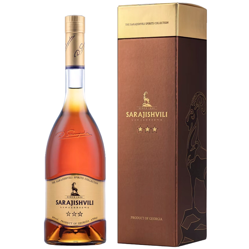 Sarajishvili Telavi 3* Barrique mit Verpackung