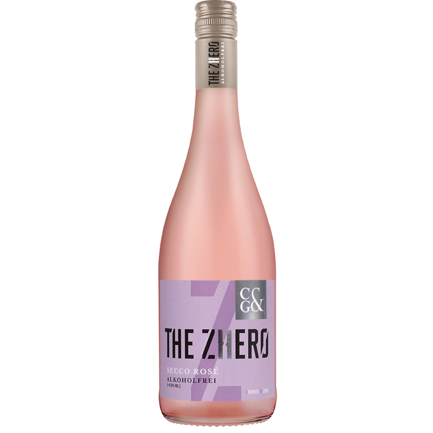 THE ZHERO Secco Rosé alkoholfrei (< 0,5 % Vol.)