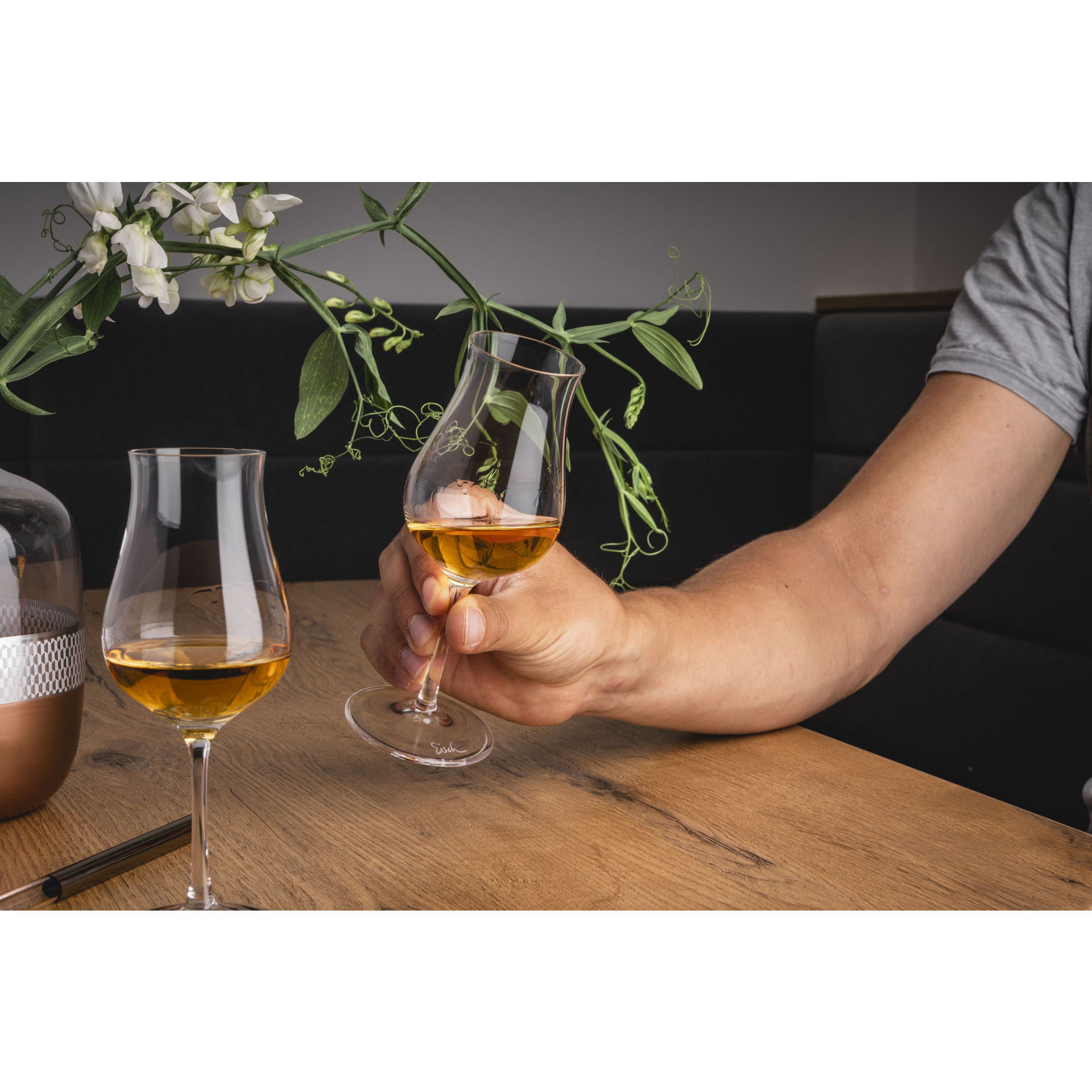 Eisch Malt Whiskyglas Jeunesse 2-teiliges Set in Geschenkröhre 514/900