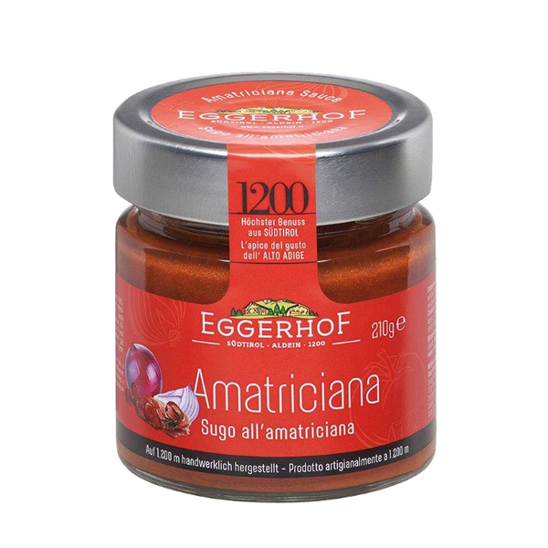 Eggerhof Südtiroler Speck Ragout-Sauce Amatriciana 210 g