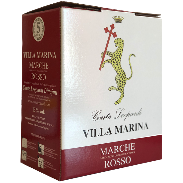 Conte Leopardi Villa Marina Rosso Marche IGT (Bag-in-box)